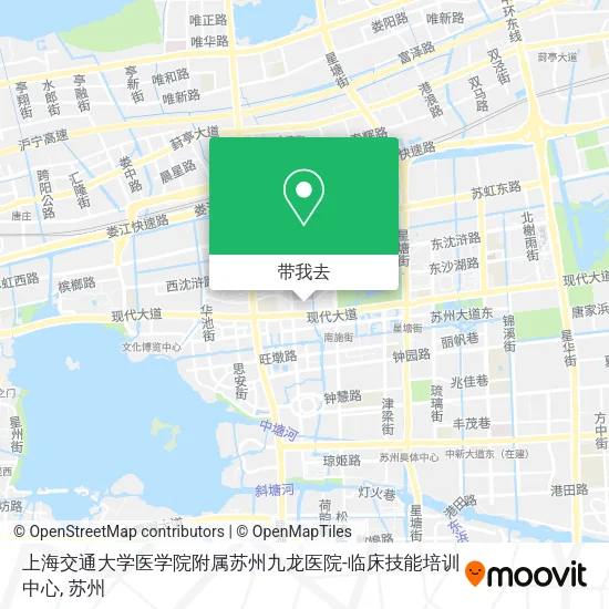 上海交通大学医学院附属苏州九龙医院-临床技能培训中心地图