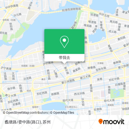 蠡塘路/娄中路(路口)地图