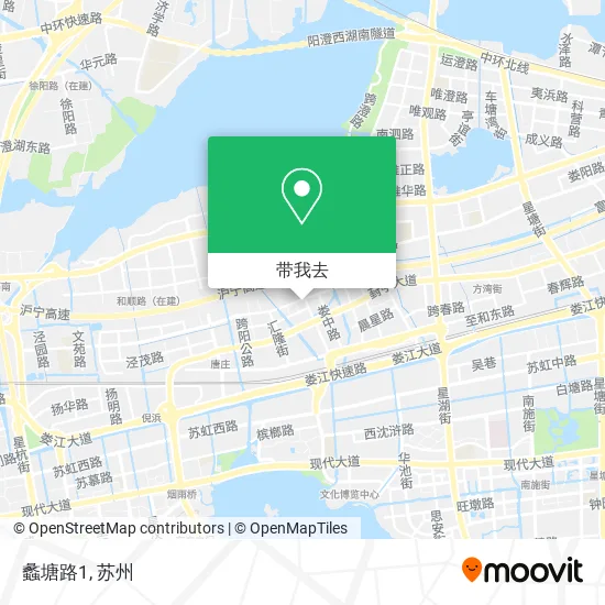蠡塘路1地图