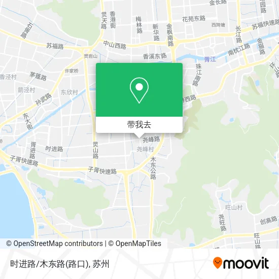 时进路/木东路(路口)地图