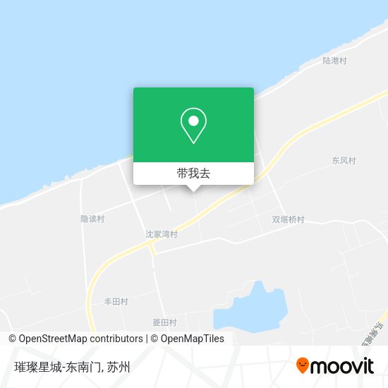 璀璨星城-东南门地图