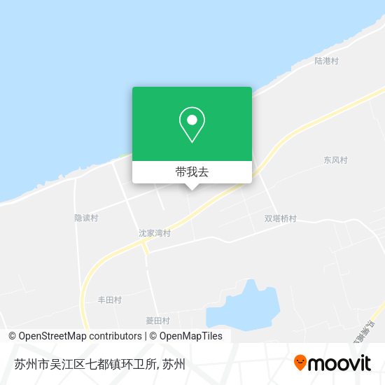 苏州市吴江区七都镇环卫所地图