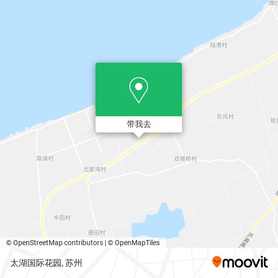 太湖国际花园地图