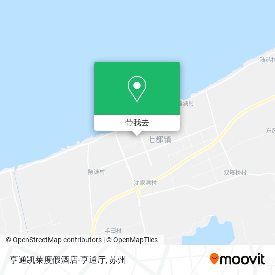 亨通凯莱度假酒店-亨通厅地图