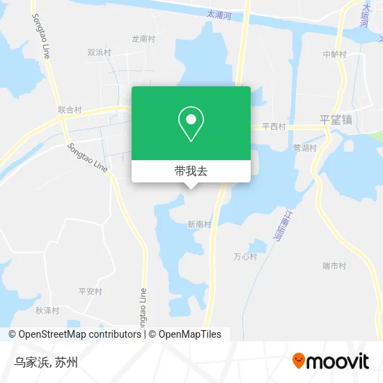 乌家浜地图
