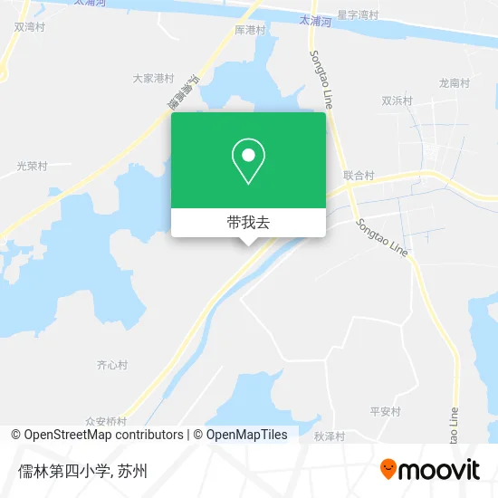 儒林第四小学地图