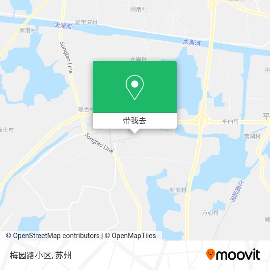 梅园路小区地图