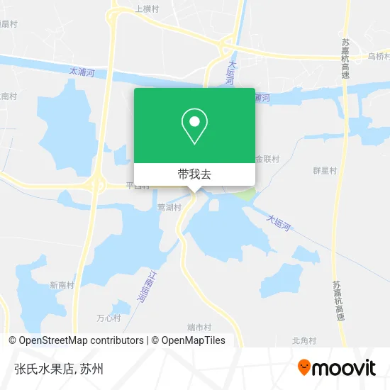张氏水果店地图