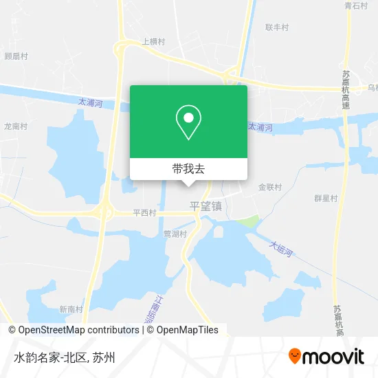 水韵名家-北区地图