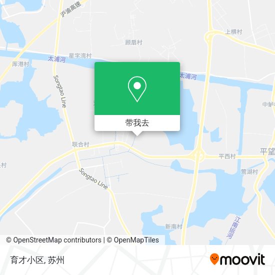 育才小区地图