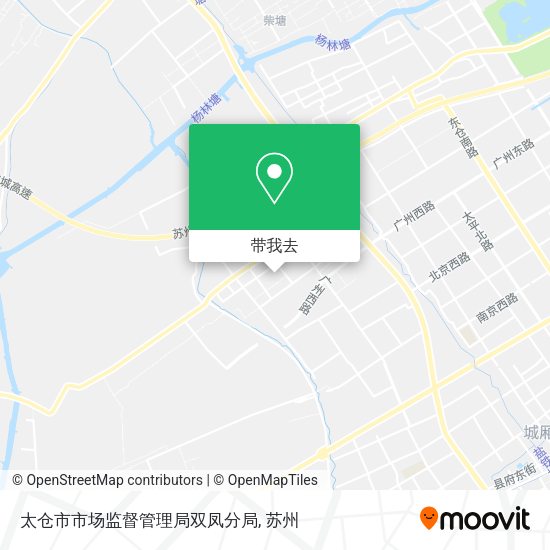 太仓市市场监督管理局双凤分局地图