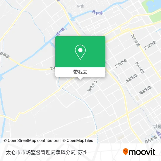太仓市市场监督管理局双凤分局地图