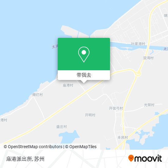 庙港派出所地图