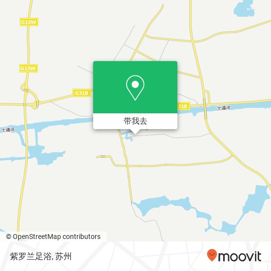 紫罗兰足浴地图