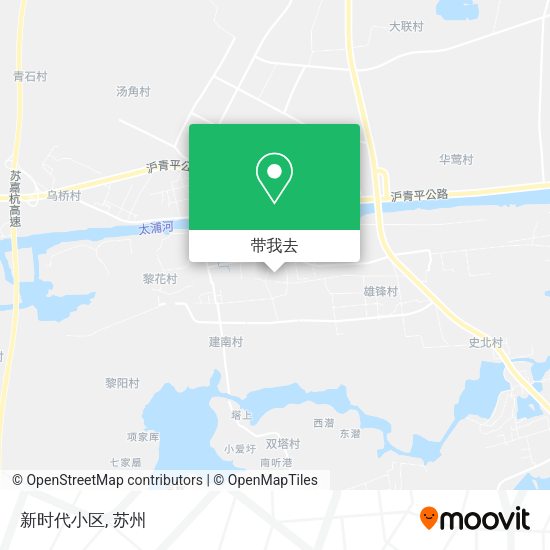 新时代小区地图