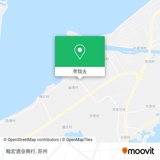 顺宏酒业商行地图