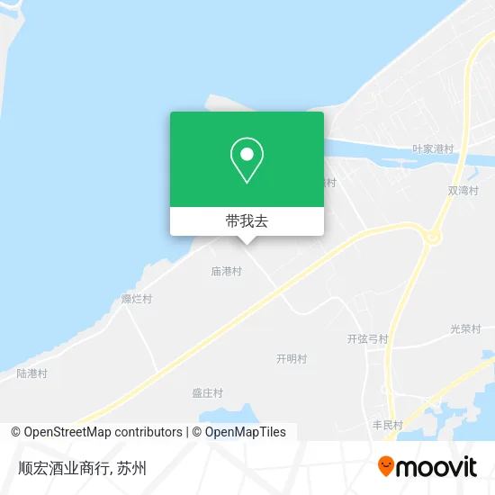 顺宏酒业商行地图