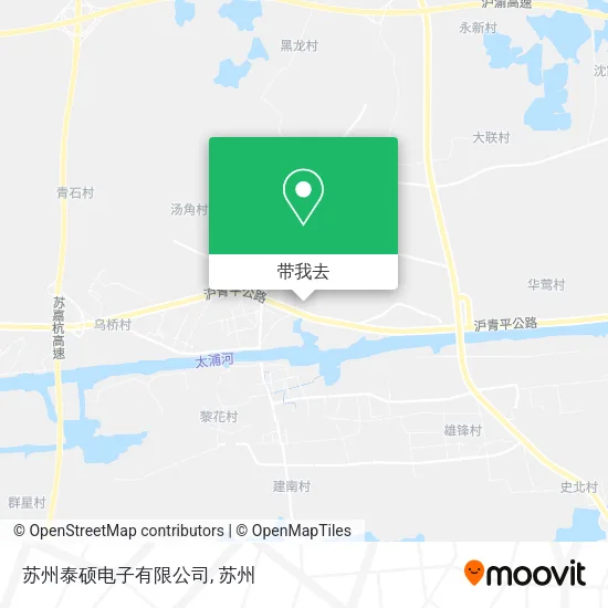 苏州泰硕电子有限公司地图