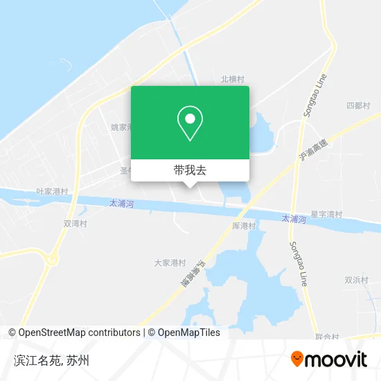滨江名苑地图