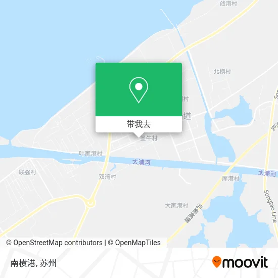 南横港地图