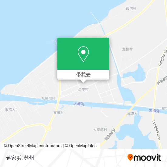 蒋家浜地图