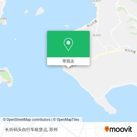 长圻码头自行车租赁点地图