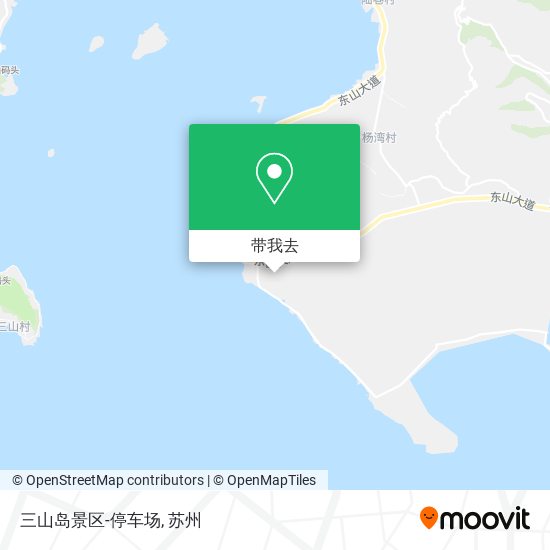 三山岛景区-停车场地图