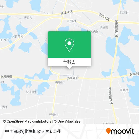 中国邮政(北厍邮政支局)地图