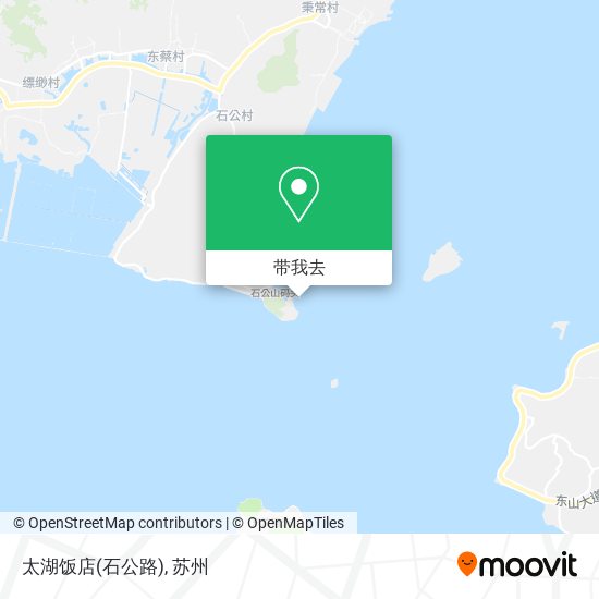 太湖饭店(石公路)地图