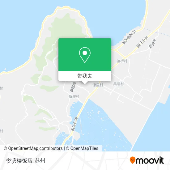 悦滨楼饭店地图