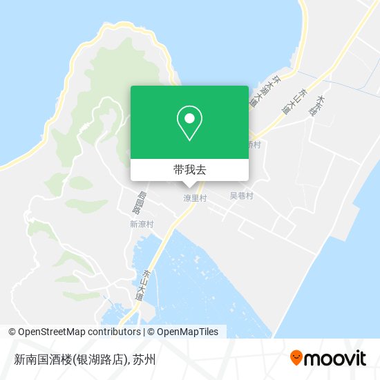 新南国酒楼(银湖路店)地图