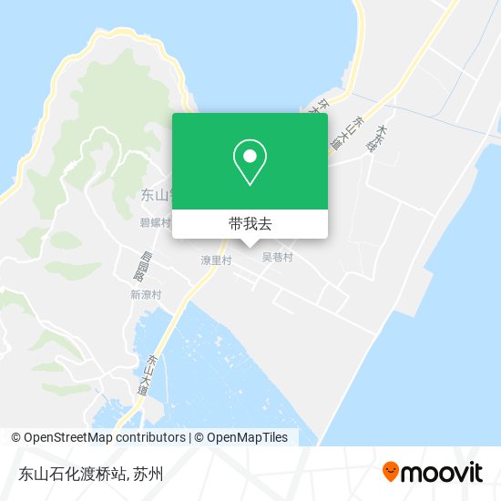 东山石化渡桥站地图