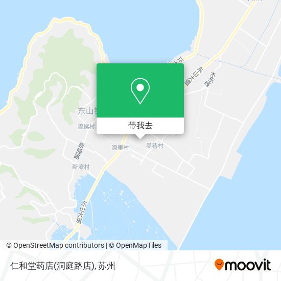 仁和堂药店(洞庭路店)地图