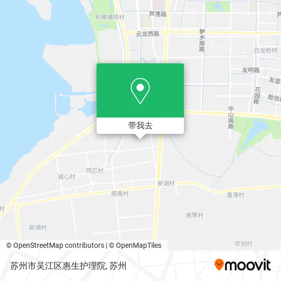 苏州市吴江区惠生护理院地图