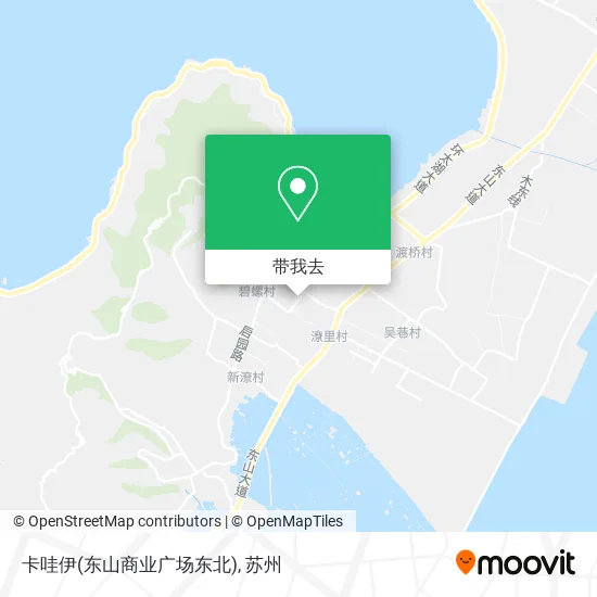 卡哇伊(东山商业广场东北)地图