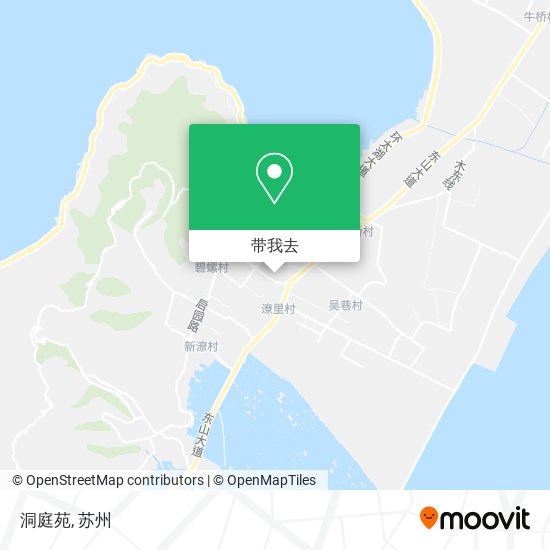 洞庭苑地图