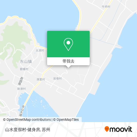 山水度假村-健身房地图
