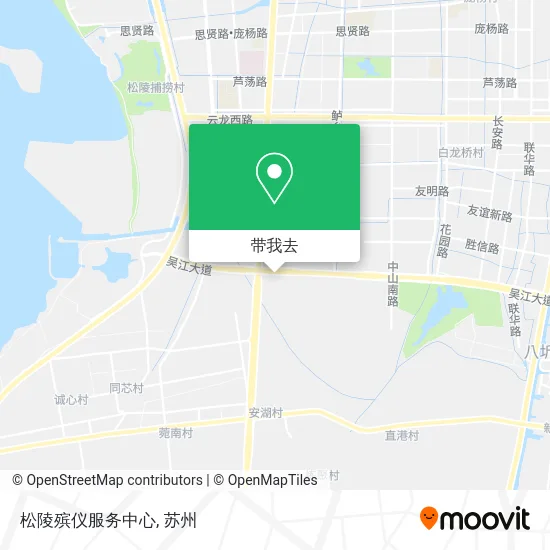 松陵殡仪服务中心地图