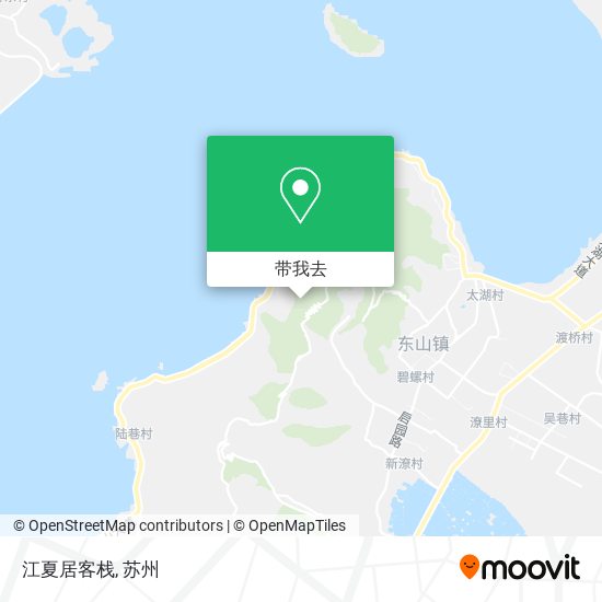 江夏居客栈地图