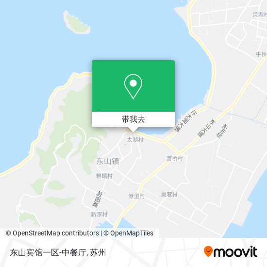 东山宾馆一区-中餐厅地图