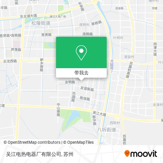 吴江电热电器厂有限公司地图
