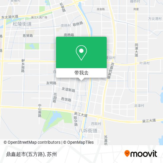 鼎鑫超市(五方路)地图