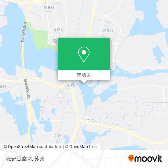 张记豆腐坊地图