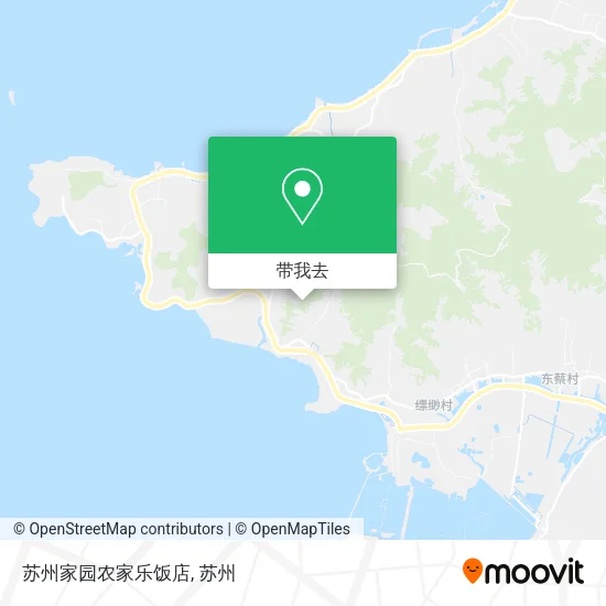 苏州家园农家乐饭店地图