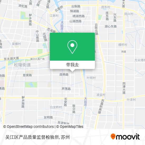 吴江区产品质量监督检验所地图
