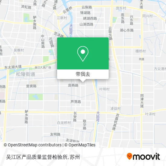 吴江区产品质量监督检验所地图