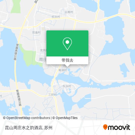 昆山周庄水之韵酒店地图