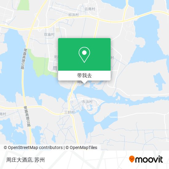 周庄大酒店地图