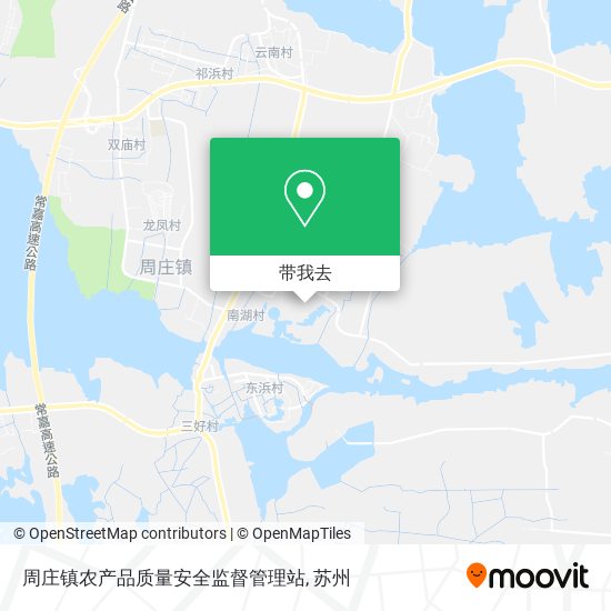周庄镇农产品质量安全监督管理站地图