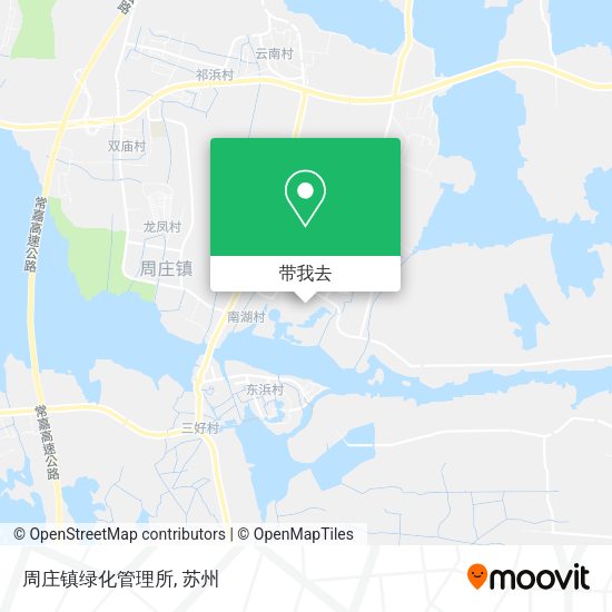 周庄镇绿化管理所地图